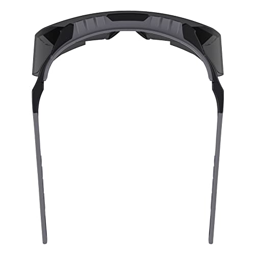 Ergodyne Skullerz OSMIN OTG Safety Glasses, Anti Fog, Over the Glasses Anti Scratch Protective Eyewear - color: Smoke Lens