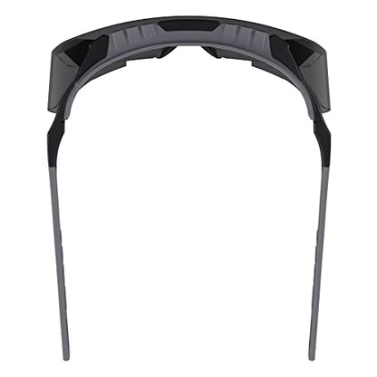 Ergodyne Skullerz OSMIN OTG Safety Glasses, Anti Fog, Over the Glasses Anti Scratch Protective Eyewear - color: Smoke Lens