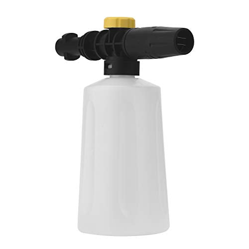 FUNTECK Foam Cannon Lance for Karcher K2-K7 Pressure Washer | Adjustable Soap Dispenser for Cleaning Vehicles, Cars, Motorcycles and Bikes, 700 ml