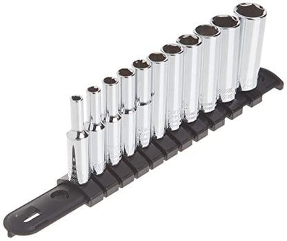 CRAFTSMAN Socket Set, SAE, 1/4" Drive, 6 Pt., 11Piece (CMMT12050) - style: SAE