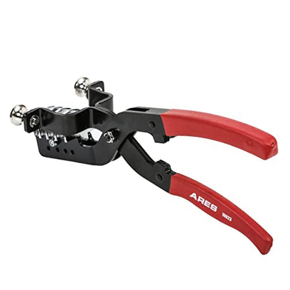 ARES 10023-4-in-1 Quick Change Tubing Bender Pliers - Easily Make 90 Degree Bends in Brass, Copper, Steel, Stainless and Aluminum - Works for 3/16-Inch, 1/4-Inch, 5/16-Inch, and 3/8-Inch Tubing - size: 4-in-1 Quick Change Tubing Bender Pliers