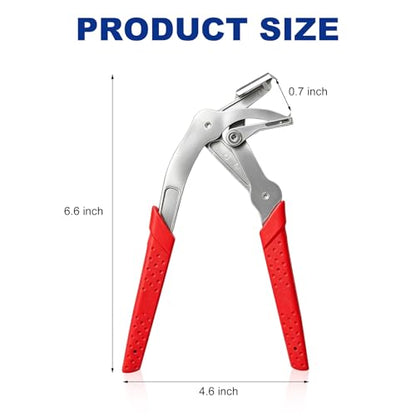 Trim Removal Tool, Car Clip Pliers, Professional Plastic Fastener Remover, Damage-Free Auto Door Trim, Push Pin & Interior Exterior Disassembly Tool