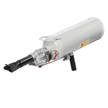 TUFFIOM 2.1 Gallon Air Tire Bead Blaster Seater w/Pressure Gauge & Handle, Wheel Trigger Seating Tool Inflator Tank for Motorcycle ATV Car, 87-116PSI Operating Pressure, Gray - color: Gray