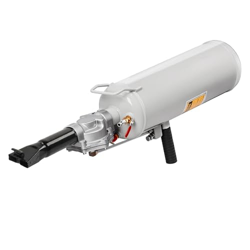 TUFFIOM 2.1 Gallon Air Tire Bead Blaster Seater w/Pressure Gauge & Handle, Wheel Trigger Seating Tool Inflator Tank for Motorcycle ATV Car, 87-116PSI Operating Pressure, Gray - color: Gray
