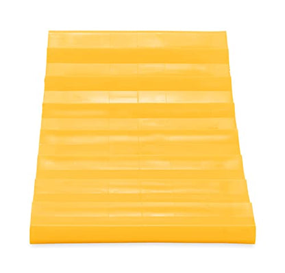 Camco 44432 Wheel Chock Without Rope, Helps Keep Your Trailer or RV in Place (Pack of 1), Yellow - style: Wheel Chock
