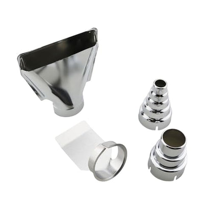 TAODAN 4PCS Multi Purpose Stainless Steel Nozzle Set Compatible with 35mm Heat Guns Suitable for Shrink Wrapping/Craftwork/Embossing/Car Repair