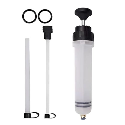 Fluid Pump Automotive - 1.5L PP, Oil Fluid Extractor, Oils Suction Syringe | Leakproof Syringe Filler, Transfer Hand Pump Tool | Automotive Brake Fluids Syringes for Car, Lawn Mower, Engine. - size: 200ml