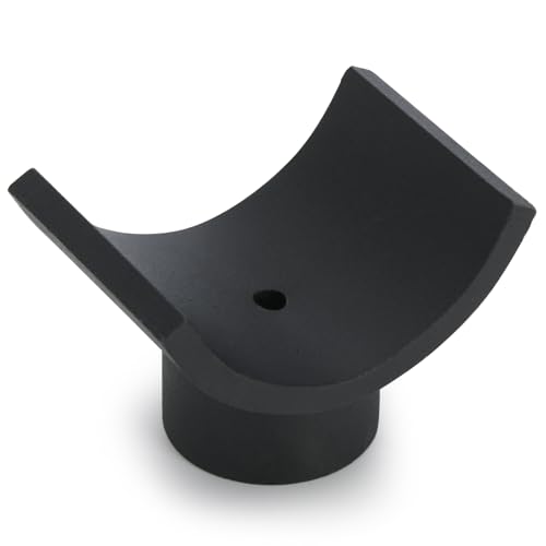 PTNHZ Steel Bottle Style Jack Adapter Lifting Axle Saddle for 3 inch Tube Black - size: 3"