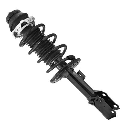 Detroit Axle - 2 Front Struts for 2006 2007 2008 Honda Fit, Struts with Coil Spring Quick Struts Complete Assembly Replacement Suspension - size: 11411_11412/Pair