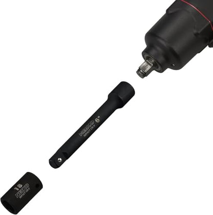 NEIKO 00237A 1/2-Inch-Drive Impact Extension-Bar Set, Made with CrV Steel, 3-Inch, 6-Inch, and 8-Inch Sizes, 3-Piece Set - size: 3 Piece, (3", 6", 8"), style: Impact Extension
