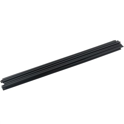 DGZZI 60PCS Plastic Welding Repair Rod Set 7.8 inches/20cm 6 Colours Universal Flat Welding Kit For Automotive Bumper Repair Boat Hull Components Kayaks