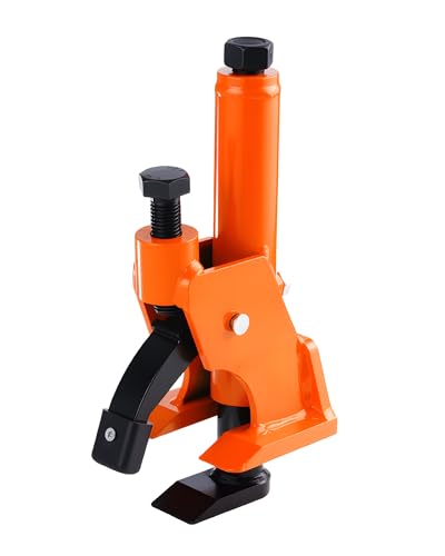 Manual Tire Bead Breaker, 38"-42" Tires Changer Tool with Rubber Pad, Protect Aluminum Alloy Hubs, Easy-Operated Tire Repair Tool for Car Truck Tractor Mower ATV RV Orange - color: Orange