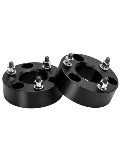 Dynofit 2in Leveling Lift Kit for Dodge Ram 1500 4WD (2006-2026), Aluminum Strut Spacers Raise 2 Inches Front Suspension for Ram1500 4x4 - size: 2 inch Front + 0 inch Rear