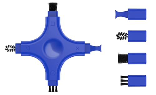 Port Cleaner for iPhone, CODOGOY Charging Port Cleaning Kit with Brushes for Lightning Port & USB-C Phones, Earbuds - Blue - color: Blue