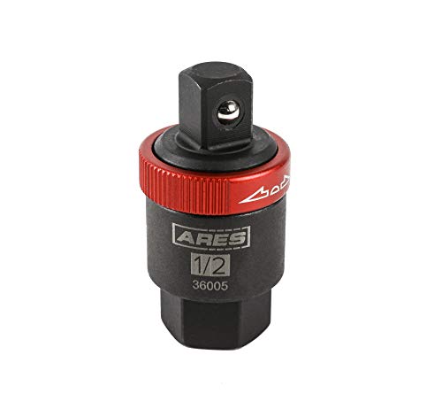 ARES 36005-1/2-Inch Drive Ratcheting Breaker Bar Adapter - Converts Breaker Bar or Sliding T-Handle into Ratchet - Reversible Ratcheting Mechanism with Anodized Switch Collar - size: 1/2-Inch Drive, style: Ratcheting Breaker Bar Adapter