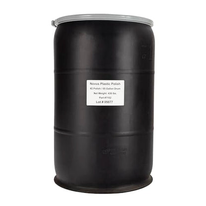 NOVUS Fine Scratch Remover #2 | 53 Gallon Drum of Plastic Scratch Remover - color: #2 Fine Scratch Remover, size: 53 Gallon