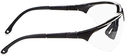 Amazon Basics R200 Anti-Fog Protective Eyewear, Safety Goggles for Shooting, Clear Lens, Unisex Lightweight, 12-Count - size: 6.63 x 6.13 x 1.75 inches
