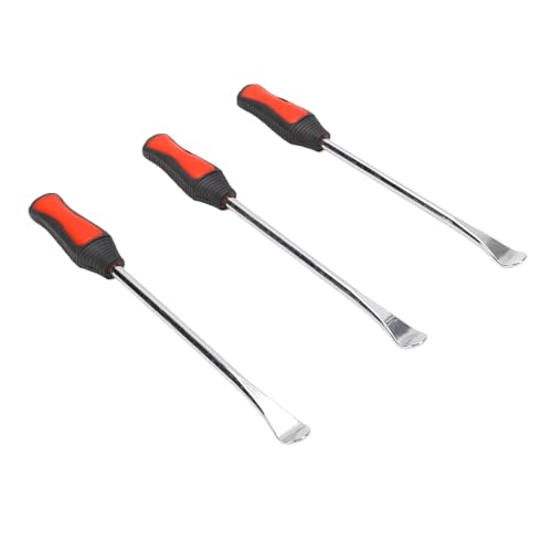KIMISS 12PCS Tire Repair Kit with Tools, Motorcycle Tire Spoons Iron Levers Set and Rim Protectors, Portable Storage Bag for Dirt Bike ATV Scooter Lawn Tractor