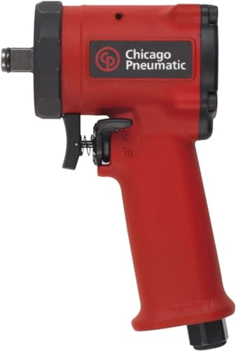 Chicago Pneumatic CP7732 1/2 Inch Air Impact Wrench, Steel Front Cover, Aluminum Body, Jumbo Hammer, One-Hand Operation, Max Torque Output 450 ft-lbs / 610 Nm, 9000 RPM - size: 1/2-Inch Drive