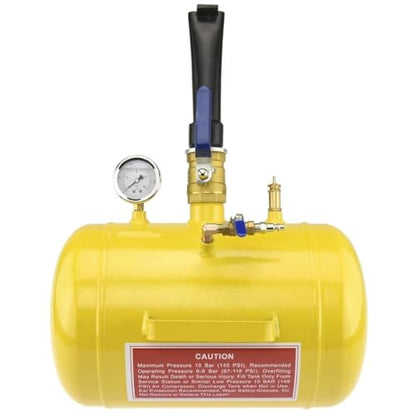 XtremepowerUS Air Bead Seater 5-Gallon Tire Seating Blaster Inflator ATV Truck Car Tank Tractor 5 Gallon Capacity Car Truck 145 PSI, 85-116 PSI Operating Pressure - color: Yellow