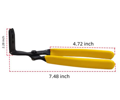 Trim Clip Pliers 90 Degree,Steel Clip Removal Pliers