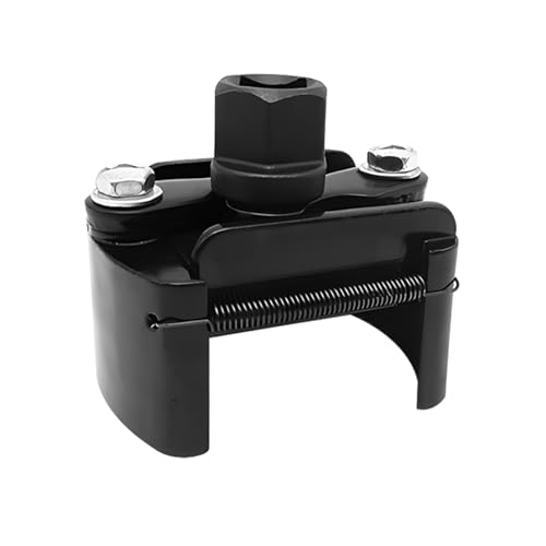 HZEL Car Oil Filter Wrench, Adjustable 2 Jaw 2-3/8 to 3-1/8 Inch 60-80mm Vehicle Oilfilter Removal Tool, Automotive Drive Cap Style Artifact Accessories Compatible with Small Sized - size: 2.36 x 2.16 x 2.56 inches