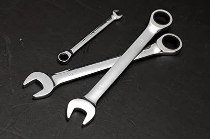 FLZOSPER 6mm Metric Ratchet Wrench,Box End Head 72-Tooth Ratcheting Combination Wrench Spanner - size: 6mm