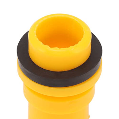 15Pcs Radiator Coolant Filling Funnel Kit, Spill Proof Coolant Fill Kit, Reinforced Design with Rotary Switch for Easy Operation, Universal Cooling System Fill Kit for Cars and Tru