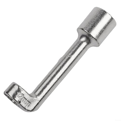 Diesel Fuel Line Socket Set 1/2 Drive Flare Nut Wrench for Automotive Tube Pipe Repair, Open End Ring Sizes 12 14 16 17 18 19mm, Metal Hand Tool(12mm) - color: 12mm