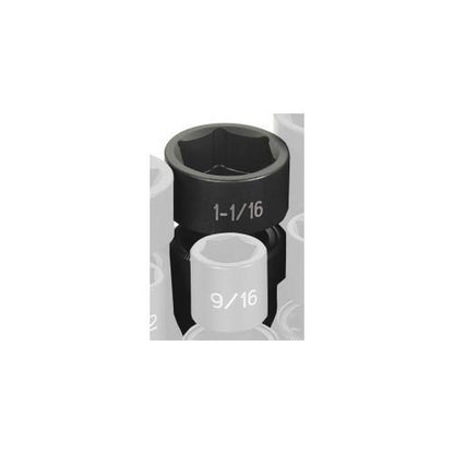 Grey Pneumatic 2034U Socket - style: 1-1/16" Standard Universal