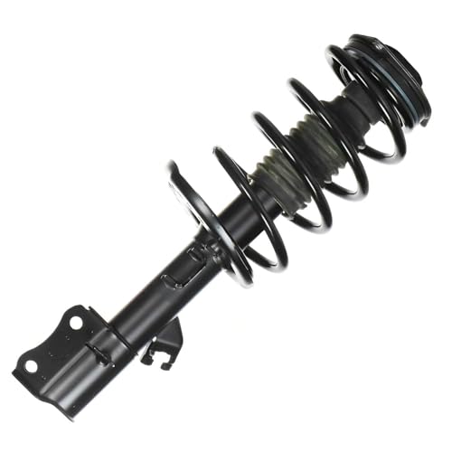 Detroit Axle - Front Struts w/Coil Springs Rear Shock Absorbers Sway Bar Links Replacement for 2014-2016 Nissan Sentra S SL SR SV - 6pc Set - size: 6AQS47295/ strut shock sway kit
