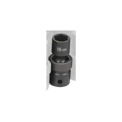 Grey Pneumatic 2016UM Socket - style: 16mm Standard Universal