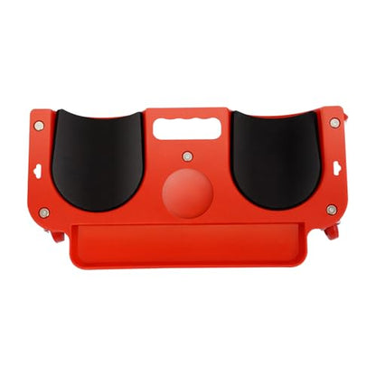 Rolling Knee Pad with Wheels & Tool Tray - Heavy Duty 220lb Kneeling Stool for Flooring, Gardening, Construction - Ergonomic Knee Cushion Mat, Movable Knee Dolly
