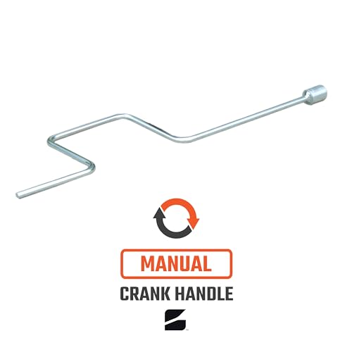 Bastion Distribution Two New 24" Scissor Jacks with Crank Handle | 5000 lbs Capacity | 4-24” Height | Spray-Tested Powder Coated | BJ-5000MSJ24 - size: 24" (Two Pack)