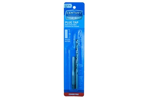 Century Drill & Tool 95405 Tap and Drill, 5/16-18NC - size: 5/16-18, F