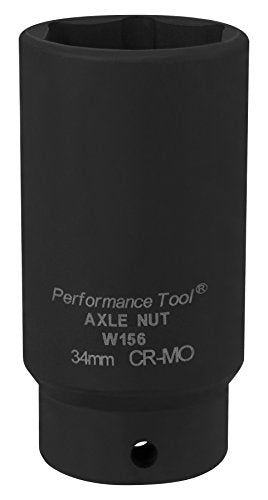 Performance Tool W89318 Axle Nut Socket Set, 9-Piece
