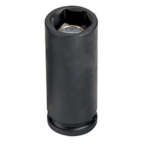 Grey Pneumatic 1016MDG Socket - style: 16mm Magnetic Deep