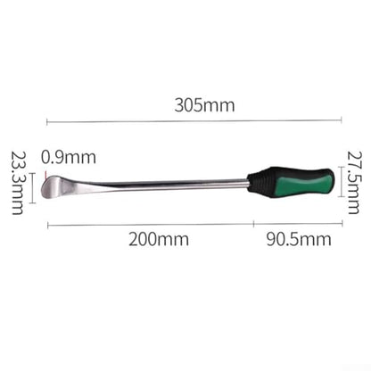 Tire Changing Lever Tool Set With Plastic Handle, Rim Protector Spoon Bar For Auto Motorcycle Tire Maintenance, Red(Green) - color: Green