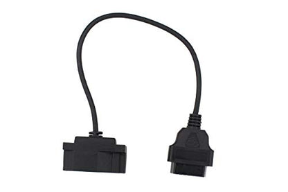 MOTOKU 7 pin OBD1 to OBD2 Adapter Diagnostic Tool Cable Connector | for Ford Code Reader Scanner, Check Engine Repair