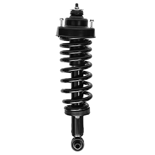 Detroit Axle - Rear Struts for 2002-2005 Ford Explorer Mercury Mountaineer 2 Complete Struts with Coil Spring Assembly 2003 2004 Replacement Suspension Quick Install Ready Strut Shock - size: 171322 x2/PAIR