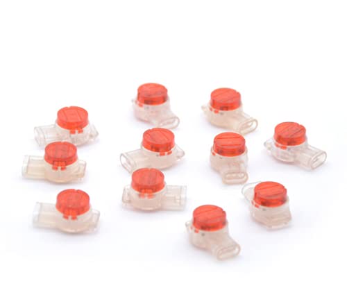 (Pack of 200) K3/UR Splice Connector Wire to Wire - color: Ur Connectors