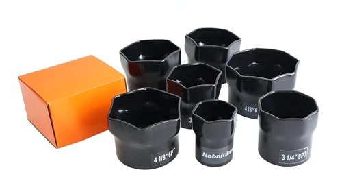 3-1/2 inch, 8-Point Truck Axle Wheel Bearing Socket, for Axle Nut Socket Set (3-1/2 inch,8PT) - size: 3-1/2 inch,8PT