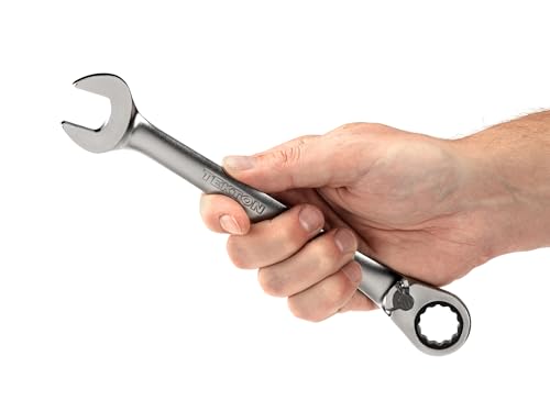 TEKTON 17 mm Reversible 12-Point Ratcheting Combination Wrench | WRC23417 - size: 17 mm, style: Metric