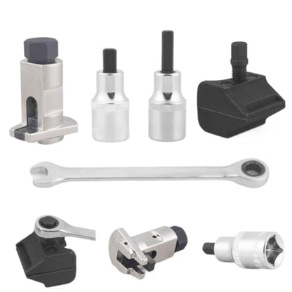 Hydraulic Shock Absorber Manual Ball Joint Bushing Removal Tool Kit Suspension Separator Strut Split Hub Steering Spreader Tool