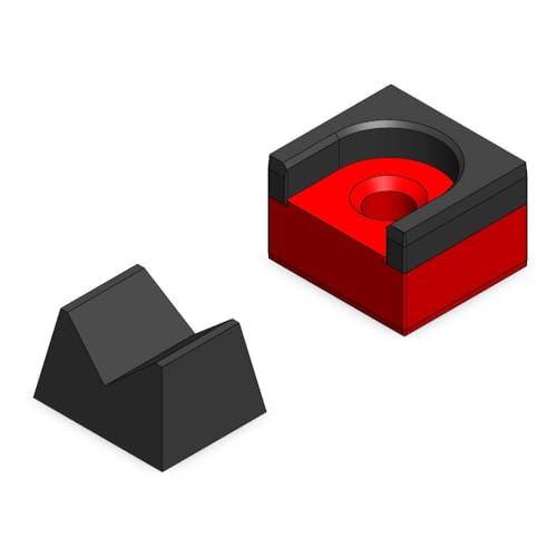 MagAttach Ratchet Organizer Kit (1/4", Red/Black) - color: Red/Black, size: 1/4"