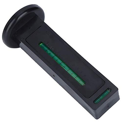 Magnetic Wheel Alignment Gauge 4 Wheel Camber Caster Alignment Tool for Car Truck (Black) - color: Black