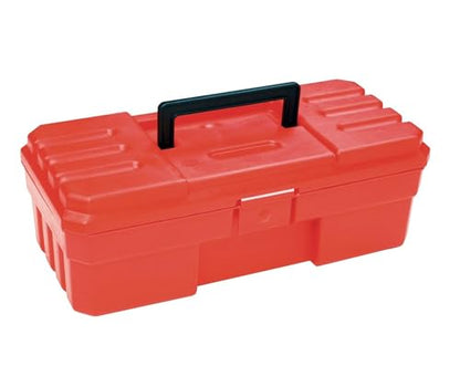 Akro-Mils 12-Inch ProBox Plastic Toolbox for Tools, Hobby or Craft Storage Toolbox, Model 09912, (12-Inch x 5-1/2-Inch x 4-Inch), Red - size: 1 Pack