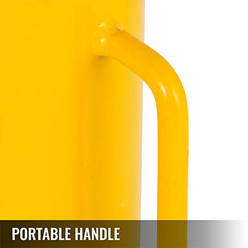 VEVOR 30T Hydraulic Cylinder Jack Hollow Single Acting Hydraulic Ram Cylinder 50mm Hydraulic Lifting Cylinders (30T 2Inch Hollow) - size: 30T 2Inch