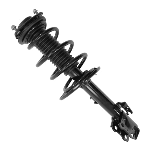 Detroit Axle - Front Struts Kit for 2014 2015 2016 2017 2018 2019 Toyota Highlander [Excludes Sport Suspension], 2 Complete Struts with Coil Spring Assembly 2 Sway Bar End Links Replacement Suspension - size: 4QS54046-V1/Sway Kit