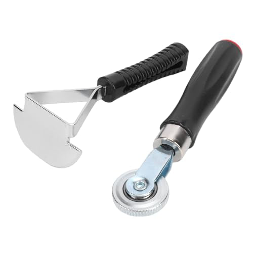 POCREATION Automotive Tyre Repair Stitcher Tool Kit with Tire Patches and Non Slip Roller for Efficient Puncture Repairs